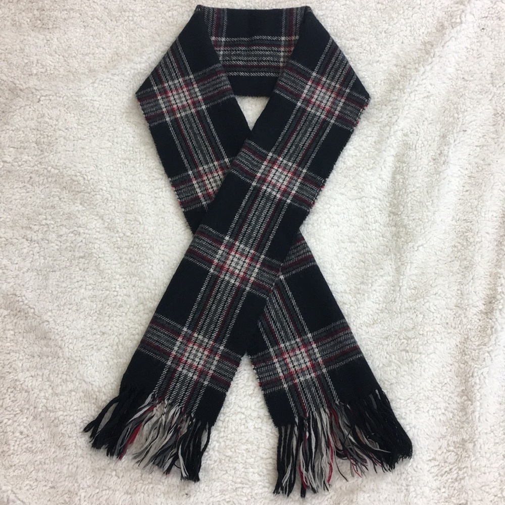 London Fog plaid scarf
